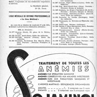 1479 - Page 1468-X - Le Livre d’Or du Corps Médical français / Ligue médicale de défense professionnelle, « Le Sou Médical »