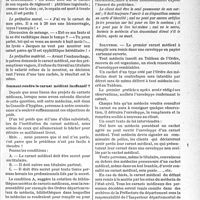 1496 - Page 1485 - Le carnet médical, par M. le Docteur G. Chappaz. Le carnet médical et le secret médical / Comment rendre le carnet médical inoffensif ?