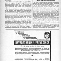 1505 - Page 1494-XXXVI - Accidents du travail. Prescription des honoraires accidents agricoles / Application des tarifs d'honoraires. Accidents du travail. Visites multiples avec interventions multiples