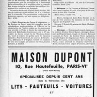 1517 - Page 1506-VIII - Hôpital de Niort / Pour se procurer des sérums de convalescents / Paris / Naissances / Nécrologie [Docteurs Henri Mayet, Fernand Landolt, Henri Lagrange, Joseph Bouquier, Eugène-Debu]