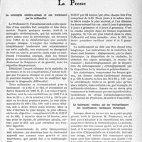 1528 - Page 1517 - L’actualité scientifique. La presse. La méningite cérébro-spinale et son traitement par les sulfamides [(Le Journal des Praticiens, 26 avril et 3 mai 1941)] / Le traitement continu par les tonicardiaques des insuffisances cardiaques chroniques [(Le Progrès Médical, 26 avril 1941)]