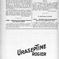 1545 - Page 1534-XL - Application des tarifs d’honoraires. Accidents du travail. Visite et intervention de nuit / Traitement d’une fracture ouverte avec appareil plâtré / Assurances sociales. Notations pour accouchement. Tarif en cas de délivrance seule