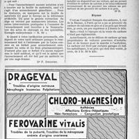 1546 - Page XLI-1535 - Application des tarifs d’honoraires. Assurances sociales. Notations pour accouchement. Tarif en cas de délivrance seule / Automobilisme. Le prix du carbure de calcium