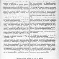 1566 - Page 1555 - Au chevet des patients [G. Fischer]. Pour soulager facilement les douleurs des extrémités chez les artéritiques et dans certains troubles vaso-moteurs / L'hémo-diagnostic rapide au lit du malade