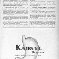1592 - Page VII-1581 - Faculté de médecine de Lille / Hôpitaux de Paris / Société de médecine de Paris