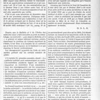 1612 - Page 1601 - Exposé critique concernant certains articles du code de déontologie touchant le secret professionnel
