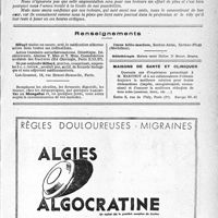 1630 - Page V-1619 - A nos abonnés / Renseignements