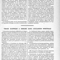 1640 - Page 1629 - Travaux originaux. Clinique chirurgicale. L’étranglement de l’appendice, M. J. -P. Tourneux / Tubage gastrique à demeure dans l’occlusion intestinale