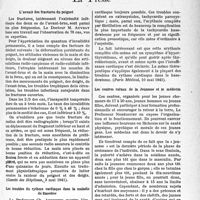 1648 - Page 1637 - L'Actualité scientifique. La Presse. L’avenir des fractures du poignet [(Gazette des Hôpitaux, 3 mai 1941)] / Les troubles du rythme cardiaque dans la maladie de Basedow [(Paris Médical, 10 mai 1941)] / Les centres ruraux de la Jeunesse et le médecin [(Gazette des Hôpitaux, 17 mai 1941)]