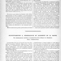 1657 - Page 1646 - La luxation congénitale de la hanche. Sa tarification en matière d’Assurance-maladie, par le Docteur Fernand Decourt / Hypovitaminose A, héméralopie et accidents de la route. Ou conséquences variées et inattendues d’un défaut de vitamines dans l'alimentation