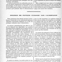 1683 - Page 1672 - Travaux originaux. Peut-on guérir un rhumatisme blennorragie par les sulfamides ?, par M. G. Boudin / Influence des pratiques culinaires dans l’alimentation