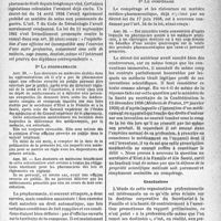 1746 - Page 1733 - Le nouveau statut de la pharmacie et de la pro pharmacie, (Loi du 11 septembre 1941). L’organisation professionnelle [Jean Mignon] / Médecine et pharmacie