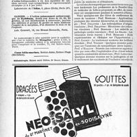 1769 - Page 1756-VI - Renseignements / Dernières nouvelles / Faculté libre de médecine et de pharmacie de Lille
