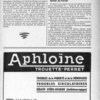 1802 - Page XLV-1789 - L'importance conférence d'Aix : l'Ordre - Ce qu'il est. - L'étatisme. - Les assurances sociales. - La médecine collective. Incompatibilité des fonctions de médecin contrôleur et de médecin traitant / Correspondance / Application des tarifs d’honoraires. Accidents du travail. On ne peut rien changer de soi-même au tarif légal des soins aux accidentés du travail