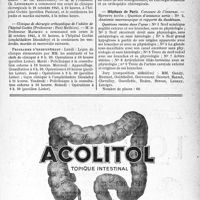 1858 - Page VII-1845 - Faculté de médecine de Paris / Hôpital des Enfants-Malades / Hôpitaux de Paris