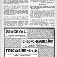 1863 - Page 1850-XIV - Directions régionales de la santé et de l’assistance (zone non occupée) / Enseignement
