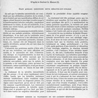 1874 - Page 1861 - Ce que pratiquement le médecin doit savoir.... sur le traitement de la kératite interstitielle, d’après le Docteur G. Millan. Dans quelles conditions cette kératite est curable / Comment diriger le traitement de cet accident résistant