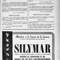1896 - Page LI-1883 - Enseignement / Hôpitaux psychiatriques / Inspection de la Santé / Médaille d’honneur des épidémies