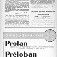 1903 - Page 1890-LX - Allocations familiales. Allocations familiales. Exemptions de cotisations / Application des tarifs d’honoraires. Assurances sociales. La nomenclature de pratique médicale courante