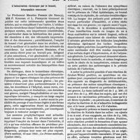 2014 - Page 2001 - L’actualité scientifique. La Presse. L’intoxication chronique par le benzol, hémopathie commune [(Paris médical, 10 mai 1941 ; La Presse médicale, 5 juillet 1941)] / Remarques diagnostiques et thérapeutiques à propos de la fièvre typhoïde [(Munch Mediz. Wochensch, 11 juillet 1934)]