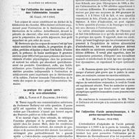 2015 - Page 2002 - L’actualité scientifique. Les Sociétés Savantes. Paris. Académie de médecine. Sur l’utilisation des coques de cacao dans l’alimentation humaine, (16-9-1941) / La pratique des « grands sports » et la sous-alimentation, (2-9-1941) / Sur l’adjonction d’acide paraoxybenzoique, à des purées concentrées de tomates, (19-8-1941)