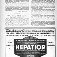 2033 - Page 2020-L - Accidents du travail. Blessé ni guéri ni consolidé. Que doit faire le médecin traitant ? / Contre-visite de la victime d’un accident du travail