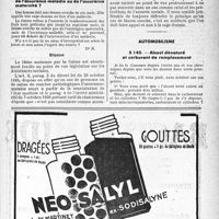 2034 - Page LI-2021 - Accidents du travail. Contre-visite de la victime d’un accident du travail / Assurances sociales. Une fausse couche au cours du sixième mois de grossesse relève-t-elle de l'assurance maladie ou de l'assurance maternité ? / Automobilisme. Alcool dénaturé et carburant de remplacement