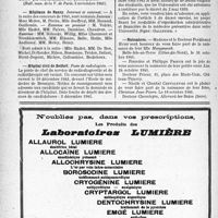 2043 - Page 2030-VIII - Maison départementale de Nanterre (Seine) / Préfecture de police / Hôpitaux de Nancy / Hôpital civil de Belfort / La médecine préventive dans les universités / Naissances