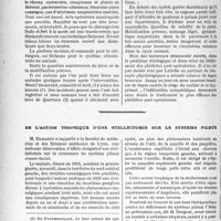 2055 - Page 2042 - Travaux originaux. Traitement des phlébites aiguës post-opératoires : l'infiltration du sympathique lombaire, par J. de Fourmestraux / De l’action trophique d'une stellectomie sur le système pileux