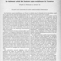 2060 - Page 2047 - Travaux originaux. La petite chirurgie au goût du jour. Le traitement actuel des fractures supra-condyliennes de l’humérus, d’après le Professeur J. Leveuf. Ce qu'il faut connaître de leurs complications éventuelles