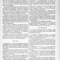 2068 - Page 2055 - Bulletin de l’Actualité. Les limites du contrôle de l'ordre en matière de pratique médicale