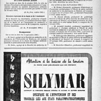 2080 - Page LI-2067 - Ligue médicale de défense professionnelle, « Le Sou Médical » / A travers l’officiel / Assistance médicale gratuite / Direction régionale de la Santé et de l'Assistance / Enseignement