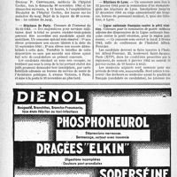 2095 - Page 2082-VIII - Faculté de médecine de Toulouse / Hôpital Cochin. Maladies du sang / Hôpitaux de Paris / Hôpitaux de Lyon / Ligue nationale français contre le péril vénérien