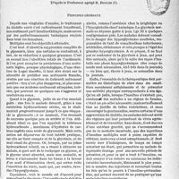 2110 - Page 2097 - Travaux originaux. Ce que pratiquement le médecin doit savoir... Sur le traitement moderne du diabète sucré non compliqué, d’après le Professeur agrégé R. Boulin. Principes généraux / Le Régime