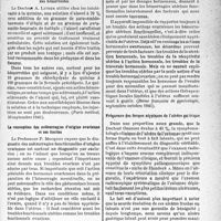 2114 - Page 2101 - L'actualité scientifique. La Presse. Les injections sclérosantés d’alcool dans le traitement des hémorroïdes [(Paris médical, 30 septembre 1941)] / La conception des métrorragies d’origine ovarienne et ses limites [(Revue français de gynécologie, septembre-octobre 1941)] / Fréquence des formes atypiques de l’ulcère gastrique [(La Médecine, septembre 1941)]