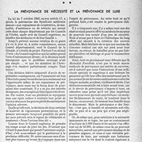 2118 - Page 2105 - Partie professionnelle / Bulletin de l’Actualité. La prévoyance de nécessité et la prévoyance de luxe