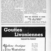 2140 - Page LVII-2127 - Questions diverses. Commission administrative hospitalière et médecin / Soins aux pensionnés de guerre. De « l’agrément » des cliniques privées