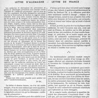 2152 - Page 2139 - Propos du jour / Lettre d’Allemagne - Lettre de France [G. Lavalée]