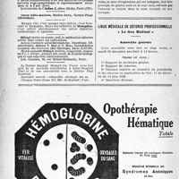 2197 - Page 2184-VI - Renseignements / Ligue médicale de défense professionnelle, " Le Sou Médical »