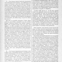 2217 - Page 2204 - Travaux originaux. La clinique au goût du jour. Les lendemains opératoires de certaines tumeurs présumées bénignes du sein, d’après le Professeur agrégé R. Huguenin. Les délicats problèmes thérapeutiques, qui peuvent se poser a retardement pour sauvegarder l’avenir de la malade [G. Fischer]