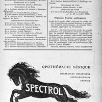2236 - Page LI-2223 - Exercice de la médecine par les étrangers / Préparation d’extraits opothérapiques