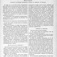 2258 - Page 2245 - Partie scientifique / Quelle conduite tenir en présence d’une éviscération post-opératoire (Importance du Mickulicz), Marcel Chaton