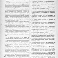 2273 - Page 2260 - L’actualité scientifique. Les Thèses. Contribution à l’étude des rétentions placentaires silencieuses après l’avortement, par Dr Eugène Sidaine / A propos de deux cas récents de charbon humain (Thèse 1940), par Dr Hélène Dufresne
