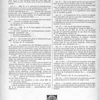 2323 - Page 2310 - Associations de médecins et maisons médicales. Projet de contrat-type de société civile entre médecins