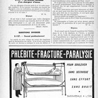 2331 - Page 2318-XLIV - Automobilisme. Comment faciliter les mises en route / La tension normale d’un chargeur d'accus / Questions diverses. Secret professionnel
