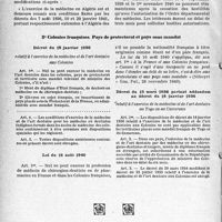2357 - Page 20 - Conditions d’exercice de la médecine en Algérie / Colonies français. Pays de protectorat et pays sous mandat