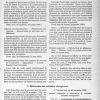 2410 - Page 13 - Déclarations de naissance / Déclaration des maladies contagieuses. Décret-loi du 30 octobre 1935