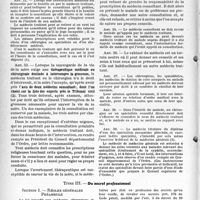 2453 - Page 16 - Code de déontologie. Devoirs du médecin en clientèle libre. Devoirs envers les confrères / De la consultation et des rapports entre médecins traitants, consultants, et spécialistes / Du secret professionnel. Règles générales préambule