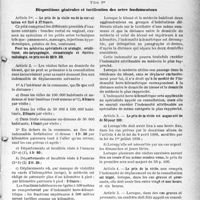 2466 - Page 3 - Tarif / Dispositions générales et tarification des actes fondamentaux