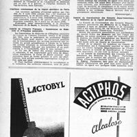 0051 - Page 34 - Dernières nouvelles. Académie de Médecine / Jubilé du Médecin Général Inspecteur H. Vincent / Hôpitaux communaux de la région sanitaire de Paris / Comité de l’Empire Français r Commission de Médecine et d'Hygiène coloniales / Comité de Coordination des Conseils départementaux des médecins de la région parisienne